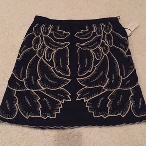 Embroidered Mystree skirt, brand new with tags